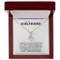 To My Girlfriend - Alluring Beauty Necklace - Your Sweet Smile Melts My Worries Away!