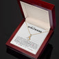 To My Girlfriend - Alluring Beauty Necklace - Let's Embrace Our Love!