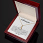To My Granddaughter - Let this Alluring Beauty Necklace remind you about my love!