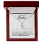 To My Loving Mother - Alluring Beauty Necklace