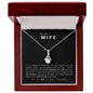 To My Wife - Alluring Beauty Necklace - My Love Is All Yours!