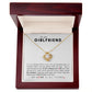 To My Girlfriend - Love Knot Necklace - Let's Embrace Our Love