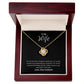 To My Wife - Love Knot Necklace - I want to say how much I love you!