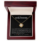 To My Girlfriend - Love Knot Necklace - Let's Embrace Our Love
