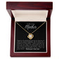 To My Loving Mother - Love Knot Necklace