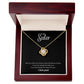 To My Sister - Love Knot Necklace - Best Friends By Choice