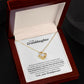 To Our Granddaughter - Love Knot Necklace - Never forget how wonderful you are!