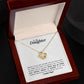 To My Daughter - Love Knot Necklace - Believe in yourself!