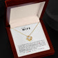 To My Wife - Love Knot Necklace - My Love Is All Yours!
