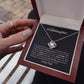 To My Granddaughter - Let this Love Knot Necklace remind you about my love!