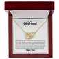 To My Girlfriend - Interlocking Hearts Necklace - I Found You!