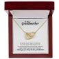 To My Grandmother - Interlocking Hearts Necklace - You are the best!