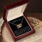 To My Mother-in-Law - Interlocking Hearts Necklace - Thank you!