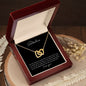To My Grandmother - Interlocking Hearts Necklace - You are the greatest gift!