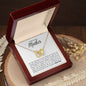 To My Loving Mother - Interlocking Hearts Necklace - Thank you for your support!