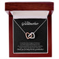 To My Grandmother - Interlocking Hearts Necklace - You are the best!