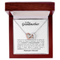 To My Loving Grandmother - Interlocking Hearts Necklace