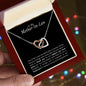 To My Mother-in-Law - Interlocking Hearts Necklace - Lucky to have you!