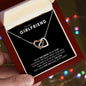 To My Girlfriend - Interlocking Hearts Necklace - My Love For You!
