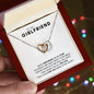 To My Girlfriend - Interlocking Hearts Necklace - My Love For You!